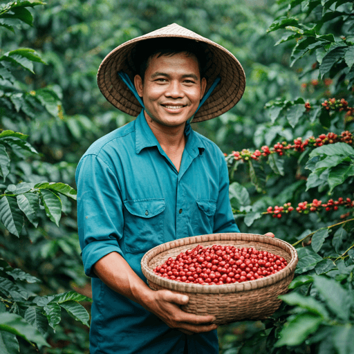 Ea Kao Coffee Farmer