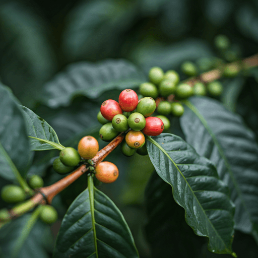 Ripe Coffee Cherries